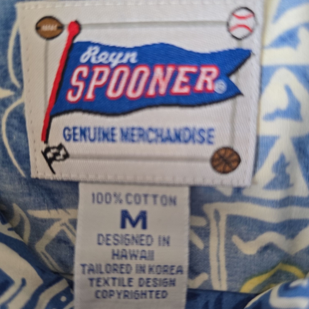Reyn Spooner X UCLA Bruins Shirt Medium Spooner Reverse Kloth - Picture 3 of 8